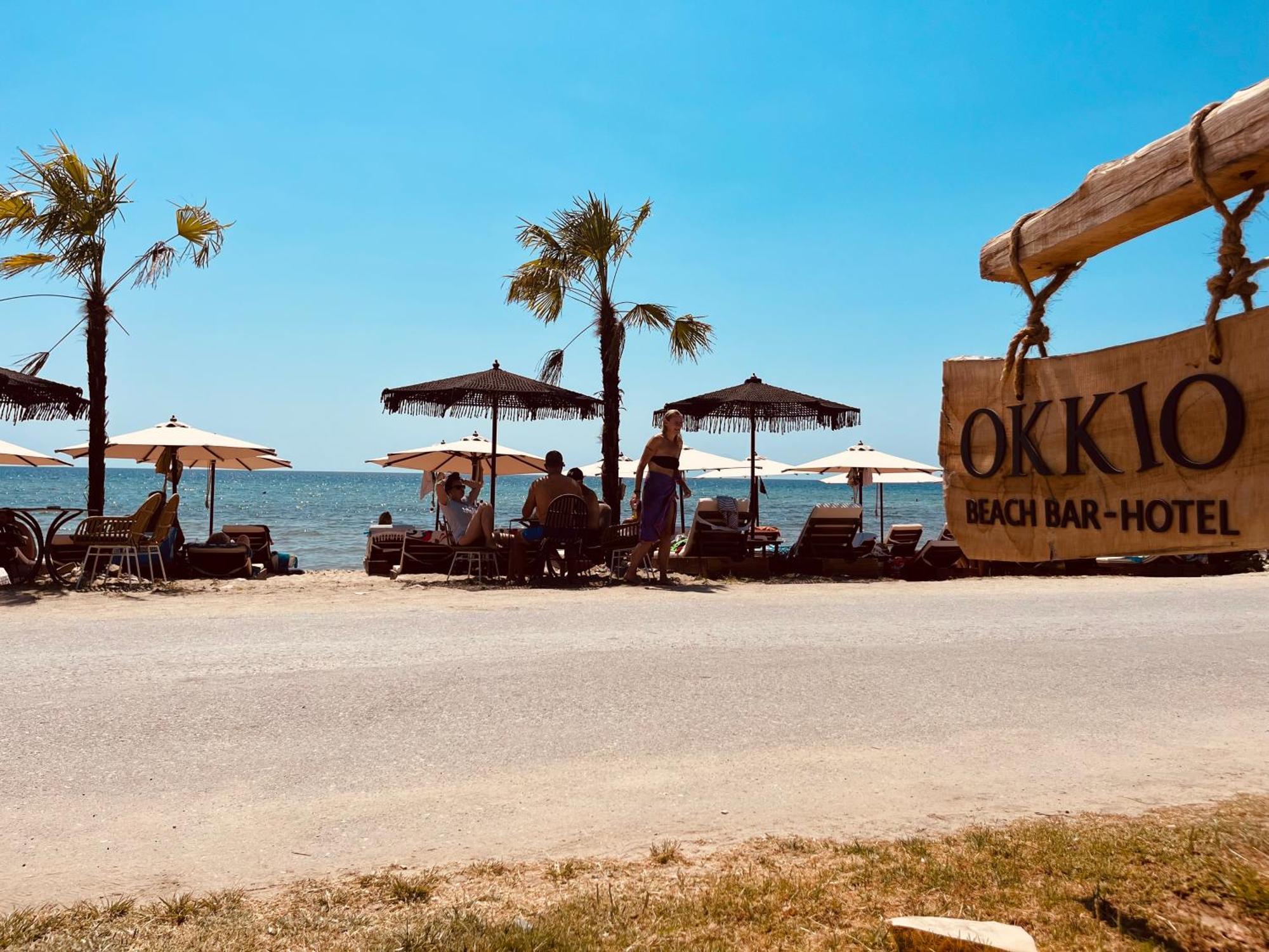 Okkio Sea View Apartment Vergia ภายนอก รูปภาพ