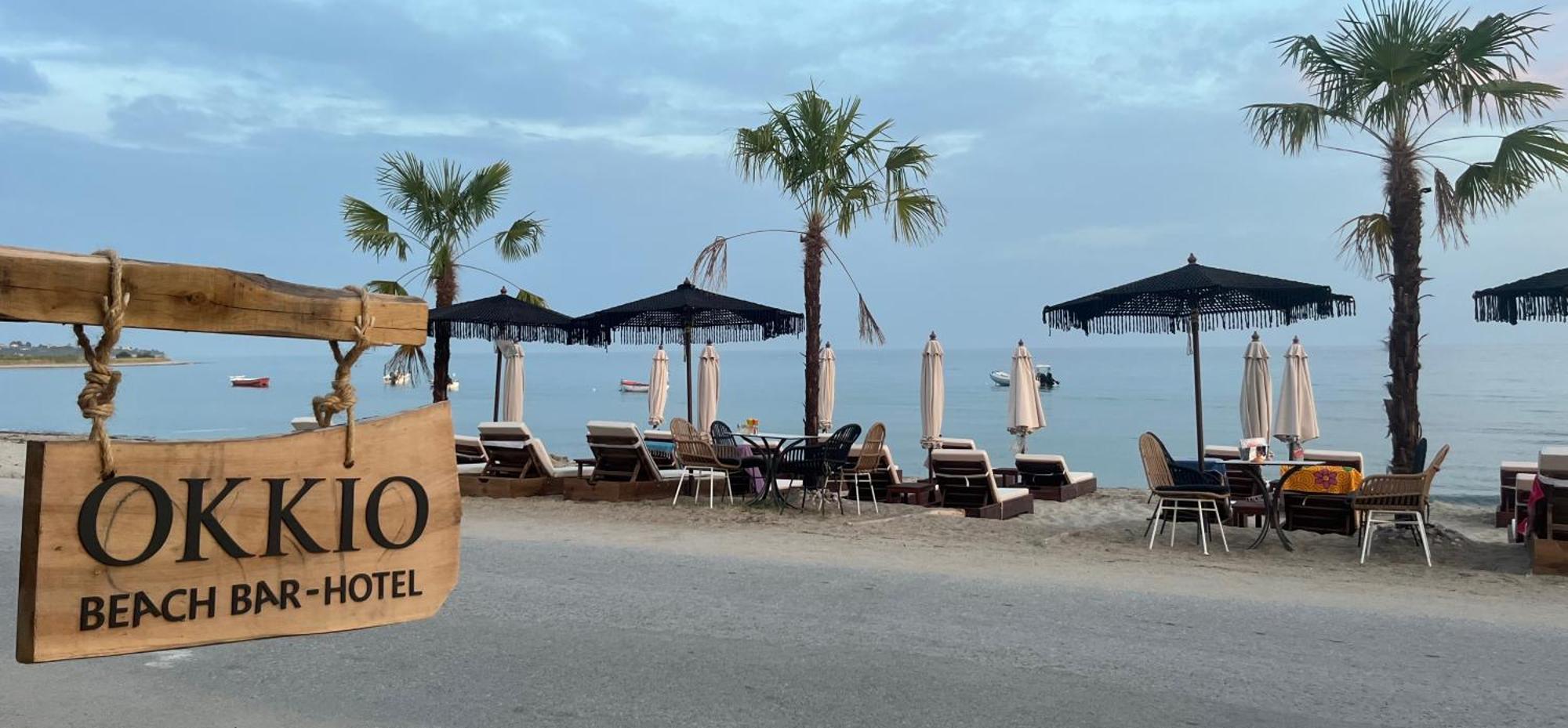 Okkio Sea View Apartment Vergia ภายนอก รูปภาพ