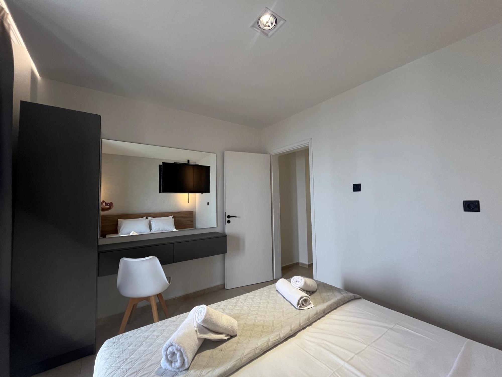Okkio Sea View Apartment Vergia ภายนอก รูปภาพ